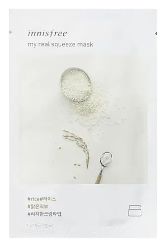 innisfree My Real Squeeze Mask Rice