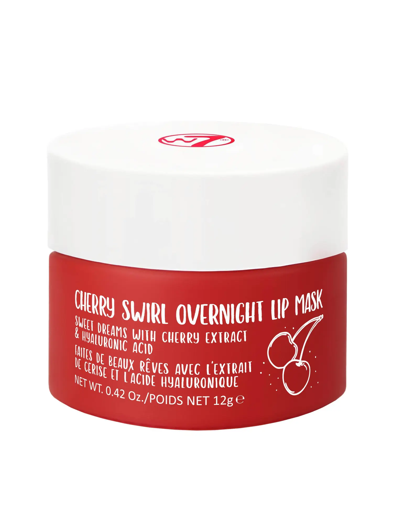 W7 Sweet Dreams Overnight Lip Mask Cherry Swirl