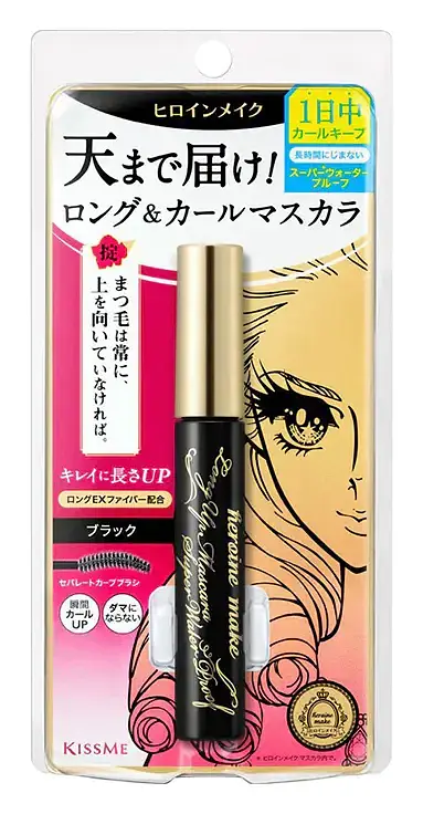 ISEHAN Heroine Make Long Up Mascara Super Waterproof Black