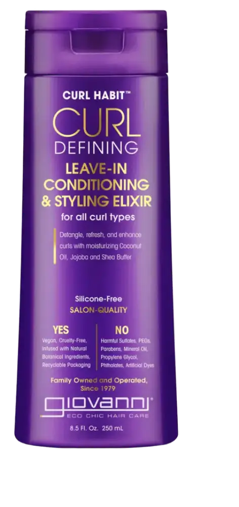 Giovanni Curl Habit Curl Defining Leave-In Conditioning & Styling Elixir