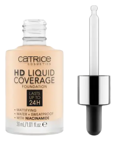 Catrice HD Liquid Coverage Foundation 002 Porcelain