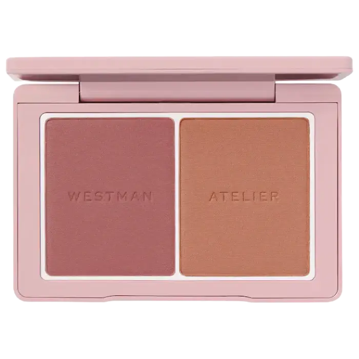 Westman Atelier Baby Cheeks Powder Blush Duo Suede & Sable