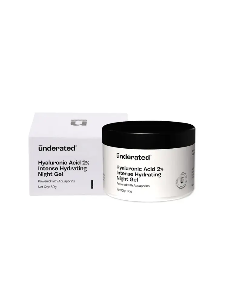 Underated Hyaluronic Acid 2% Intense Hydrating Night Gel