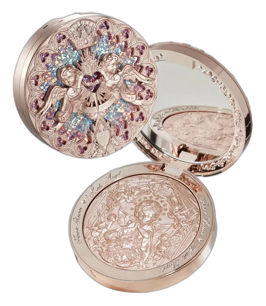 Flower Knows Little Angel Embossed Highlighter L02 Paradise Lost