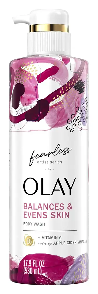 Olay Fearless Balances And Evens Skin Body Wash
