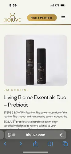 Biojuve Living Biome Essentials Serum