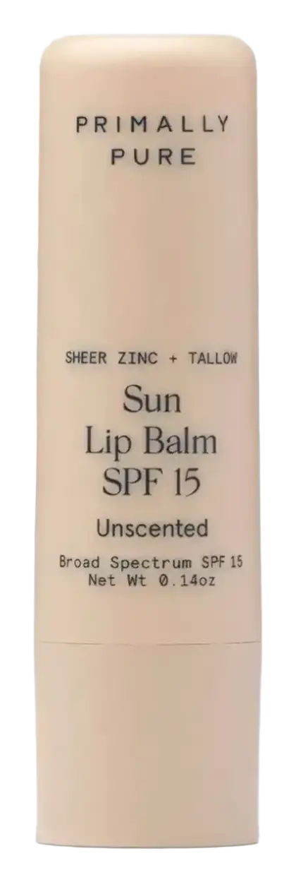 Primally Pure Sun Lip Balm SPF 15 Lavender Mint