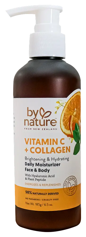 By Nature Vitamin C + Collagen Brightening & Hydrating Daily Moisturizer