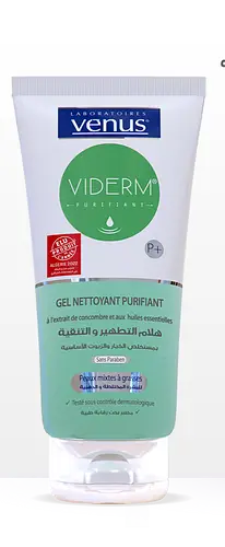 laboratoires venus Viderm P+ Gel Nettoyant Purifiant