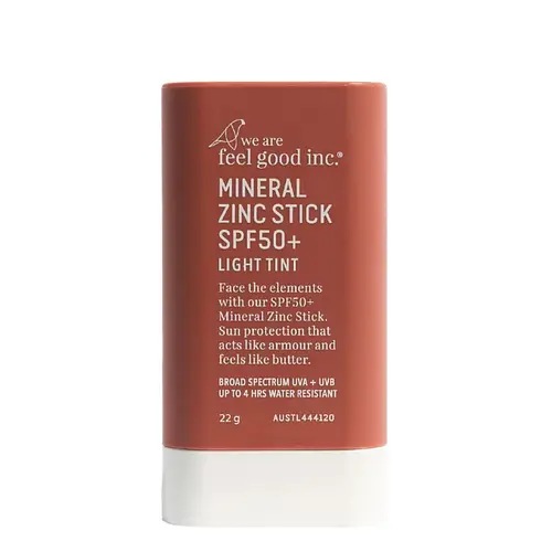 we are feel good inc. Mineral Zinc Stick SPF 50+ Light