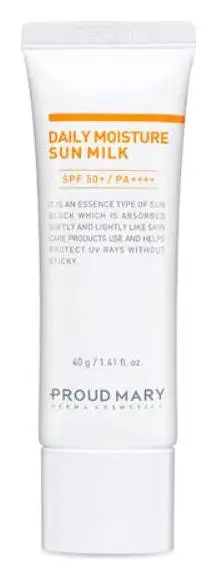 Proud Mary Daily Moisture Sun Milk SPF50+ PA++++