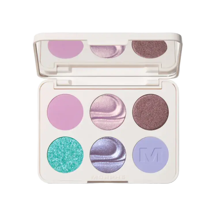 Morphe Chromaplus 6-Pan Eyeshadow Palette Sky Fi