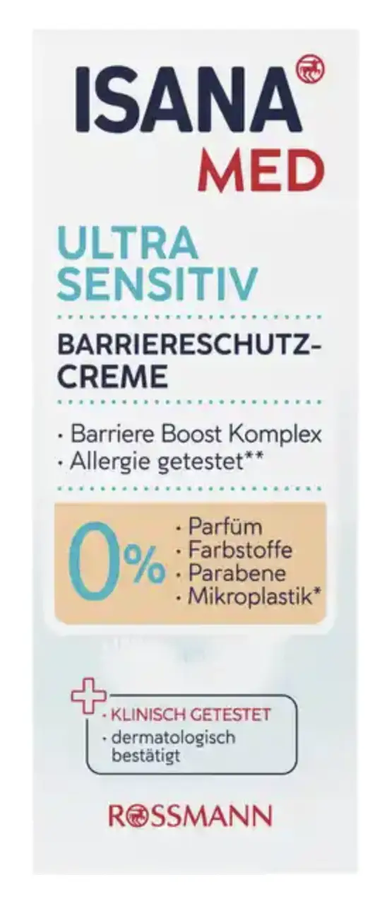 ISANA Med Ultra Sensitiv Barriereschutz-Creme