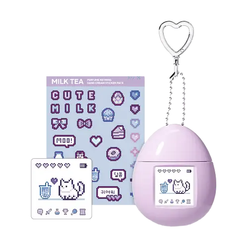 Mumchit Perfumed Keyring Hand Cream Milk Tea