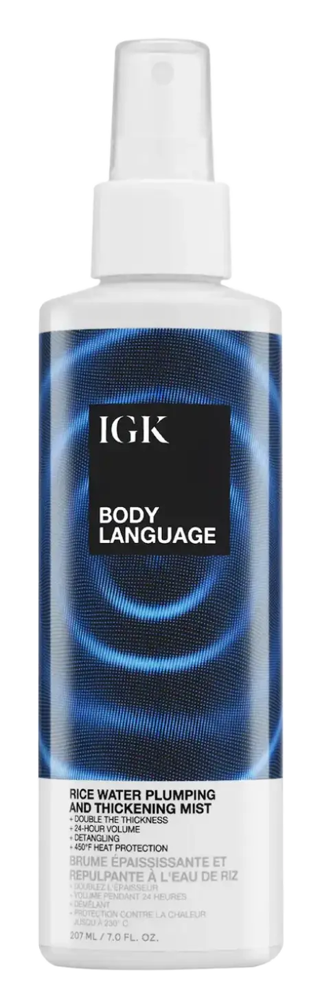 IGK Hair Body Language Rice Water Plumping and Thickening Hair Mist