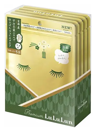 Lululun Travel Sheet Mask Kyoto Green Tea