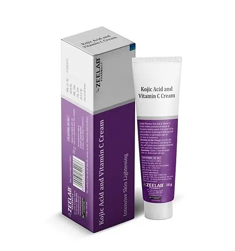 Zeelab Kojic Acid 2% And Vitamin C Cream