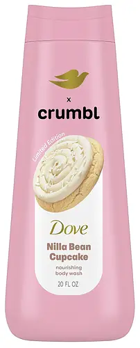 Dove Crumbl Nourishing Liquid Body Wash Nilla Bean Cupcake