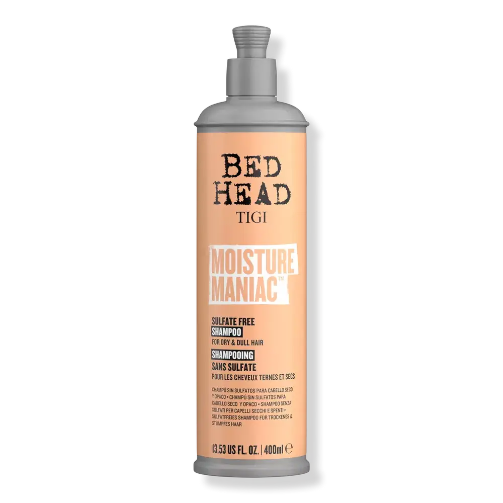 Bed Head by TIGI Moisture Maniac Sulfate-Free Shampoo for Dry & Dull Hair