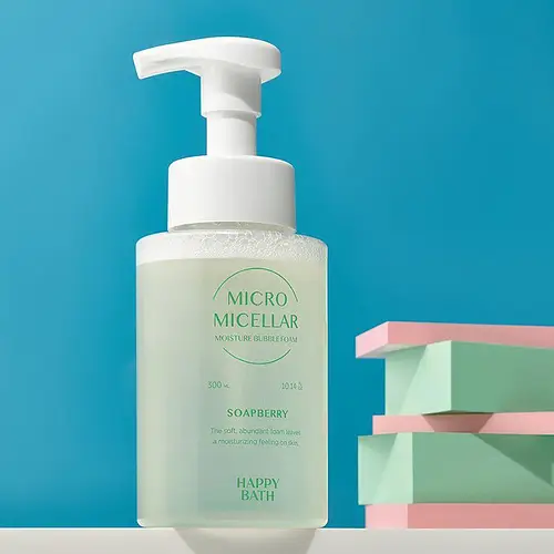 Happy Bath Micro Micellar Soapberry Bubble Foam