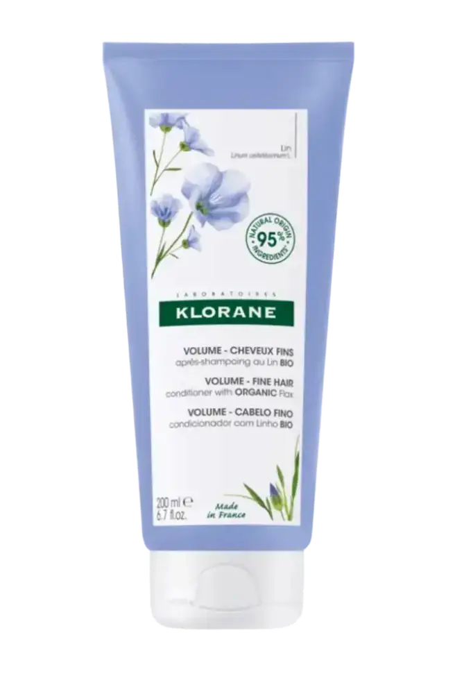 Klorane Volume Conditioner With Organic Flax