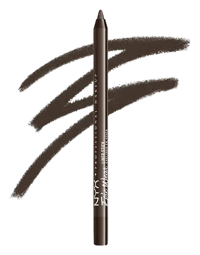 NYX Cosmetics Epic Wear Waterproof Eyeliner Stick Deepest Brown
