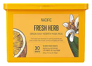 Nacific Fresh Herb Origin Daily Rebirth Mask Pack