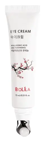 Biolila Hyaluronic Acid And Panthenol Eye Cream