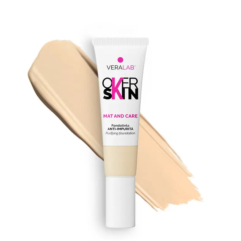VeraLab Mat And Care Purifying Foundation 03 Vanilla