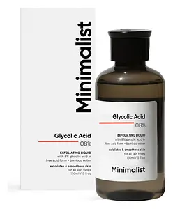 Minimalist Glycolic Acid 08% Exfoliating Liquid