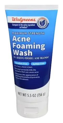 Walgreens Maximum Strength Acne Foaming Wash