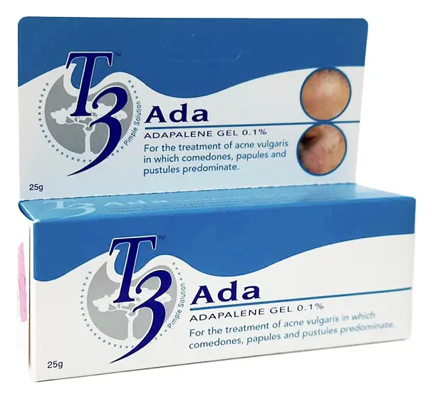 T3 Adapalene Gel 0.1%