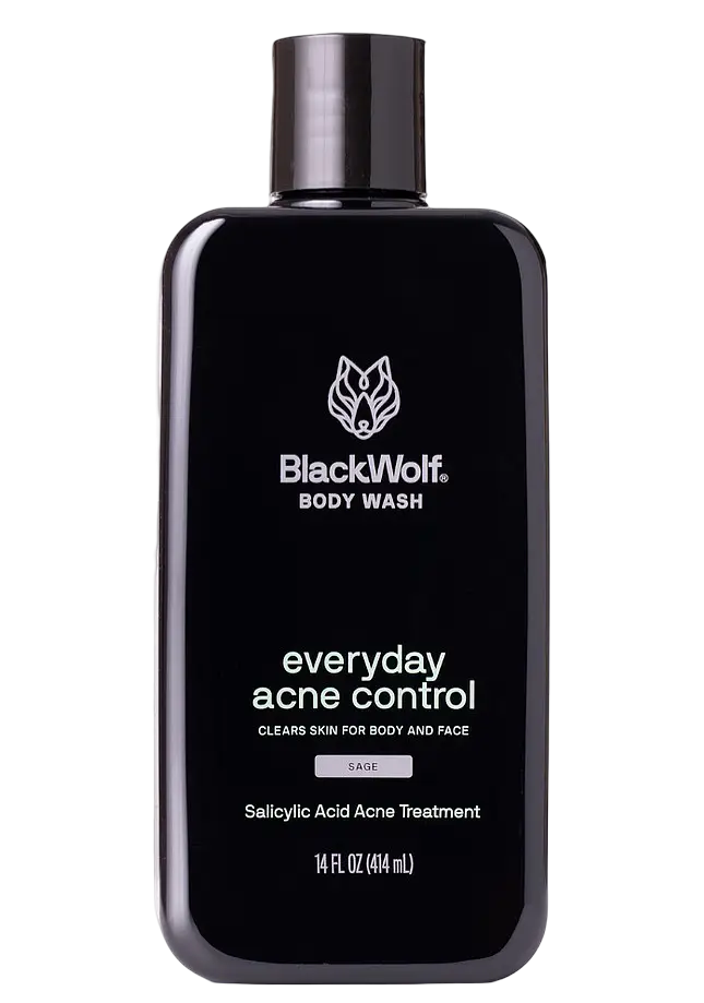 Black Wolf Everday Acne Control Body Wash