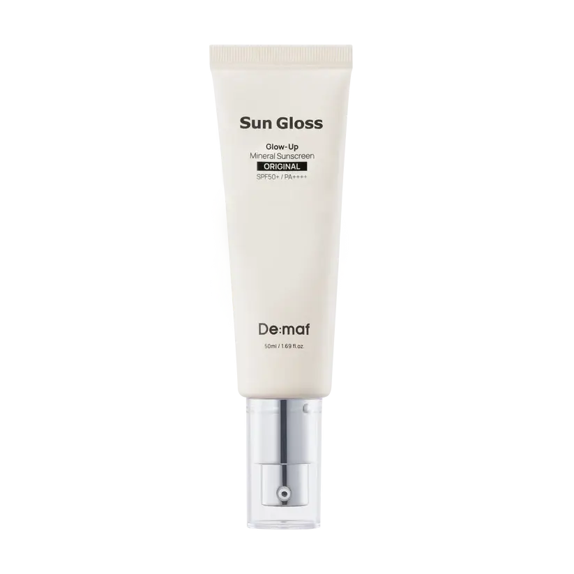 De:Maf Sun Gloss Glow Up Mineral Sunscreen SPF 50+