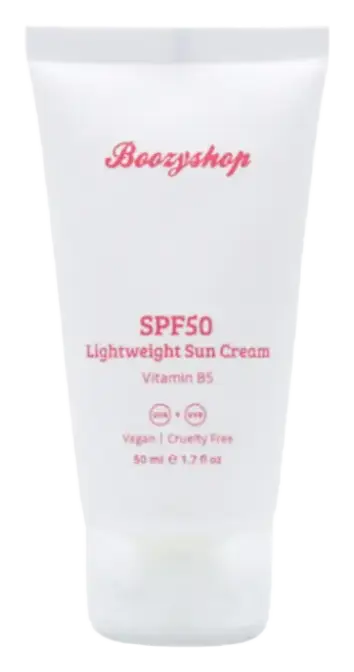 Boozyshop SPF 50 Lightweight Sun Cream