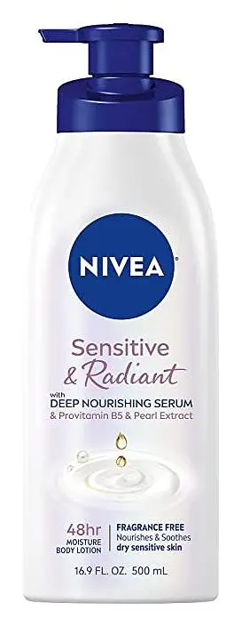 Nivea Sensitive and Radiant Body Lotion - Dry Sensitive Skin