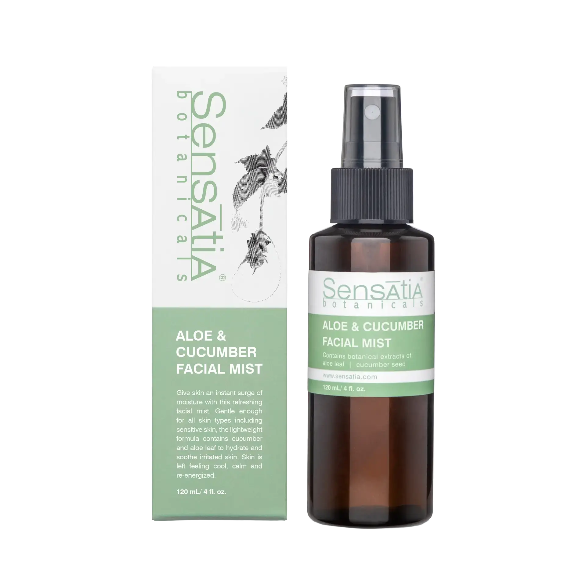 Sensatia Botanicals Aloe & Cucumber Facial Mist