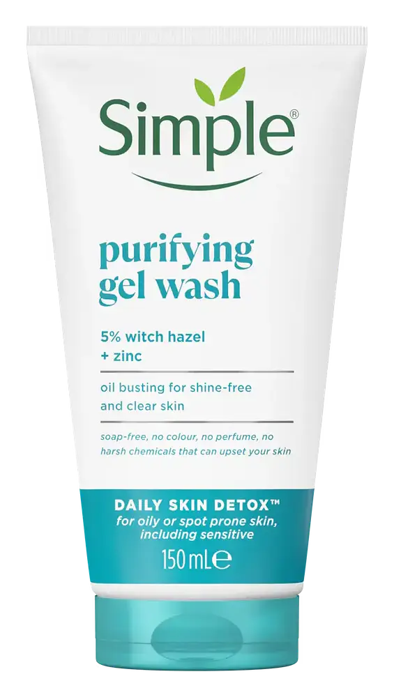 Simple Skincare Daily Skin Detox Purifying Face Wash UK