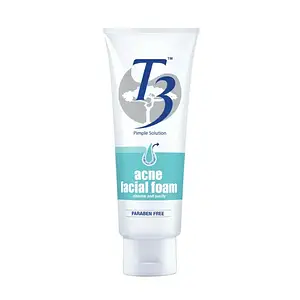 T3 Acne Facial Foam Cleanse And Purify