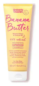 Umberto Giannini Banana Butter Nourishing Superfood Shampoo