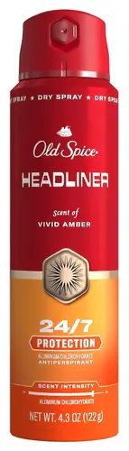 Old Spice GentleMan's Red Collection Antiperspirant Dry Spray Headliner