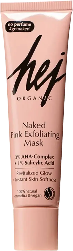 Hej Organic Naked Pink Exfoliating Mask