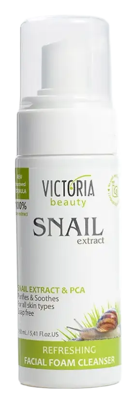 Victoria Beauty Snail Extract Refreshing Facial Foam Cleanser