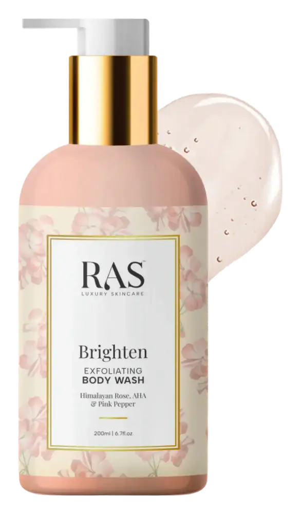 RAS Luxury Oils Brighten AHA Botanical Body Wash