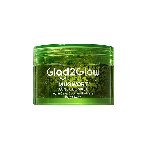 Glad2Glow Mugwort Acne Gel Mask
