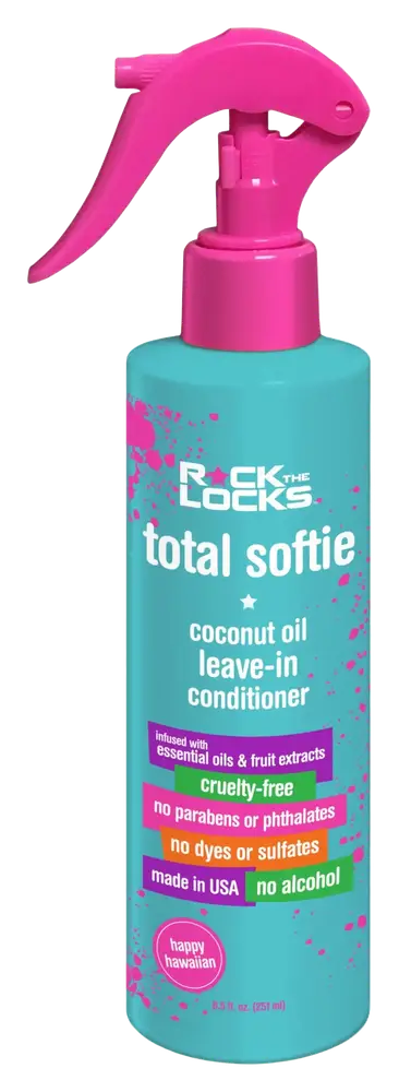 Rock The Locks Total Softie Coconut Oil Leave-In Conditioner Happy Hawaiian
