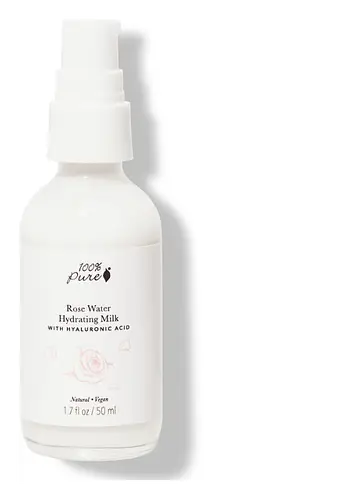 100% Pure Rose Water Hydrating Milk