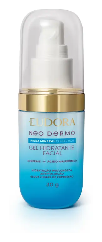 Eudora Gel Hidratante Facial Neo Dermo Hidra Mineral Collection