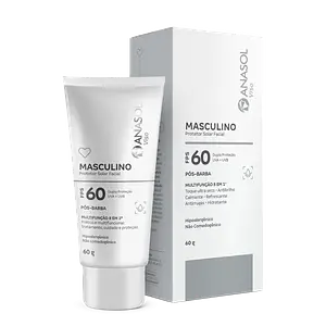 Anasol Protetor Solar Facial Masculino SPF 60