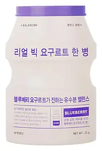 A'Pieu Real Big Yogurt One Bottle Blueberry